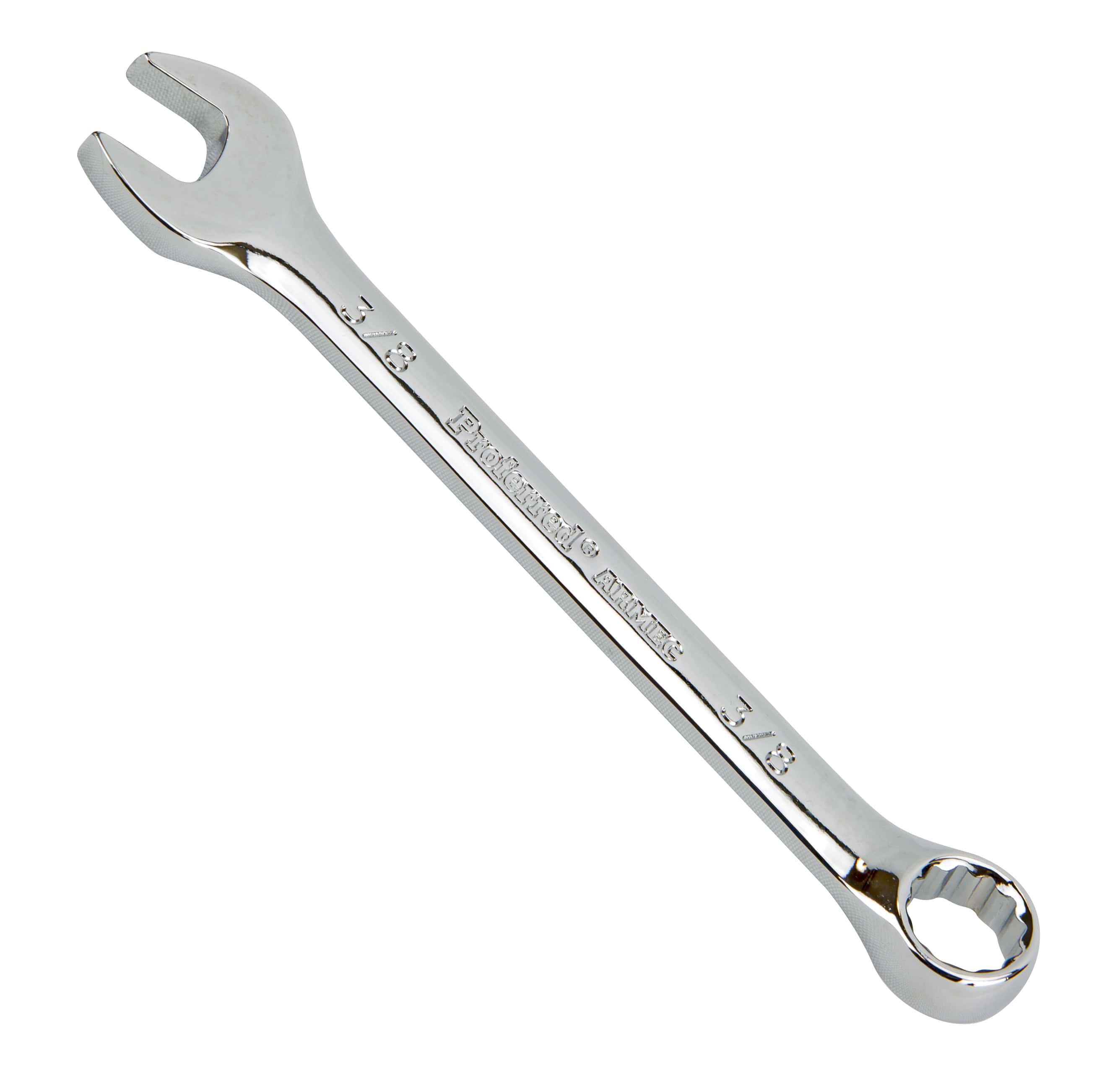 PROFERRED COMBINATION WRENCH - 3/8&quot; CHROME FINISH