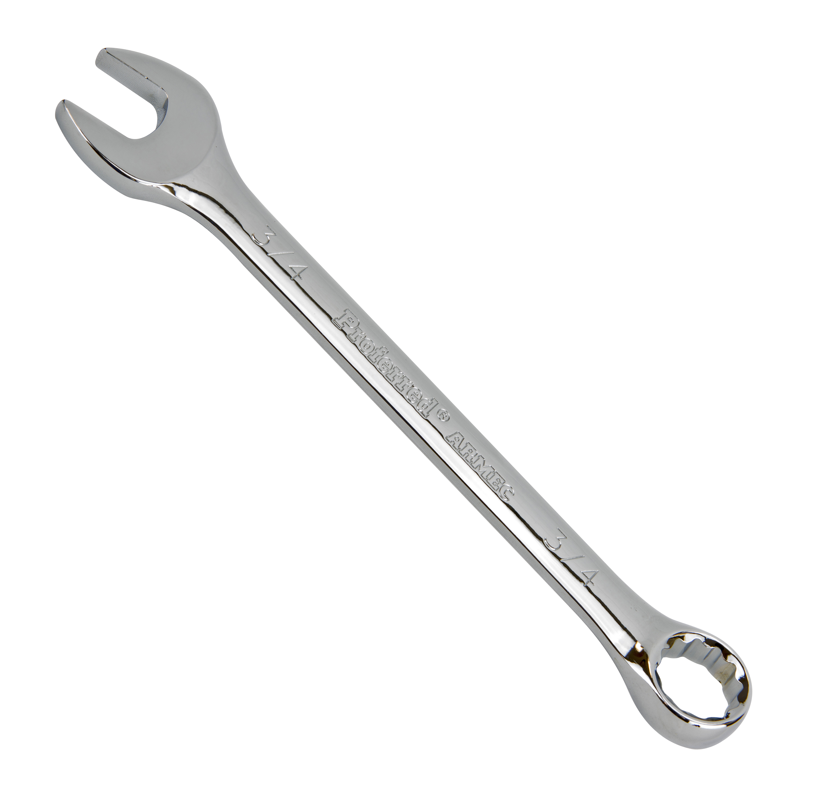 PROFERRED COMBINATION WRENCH - 3/4&quot; CHROME FINISH