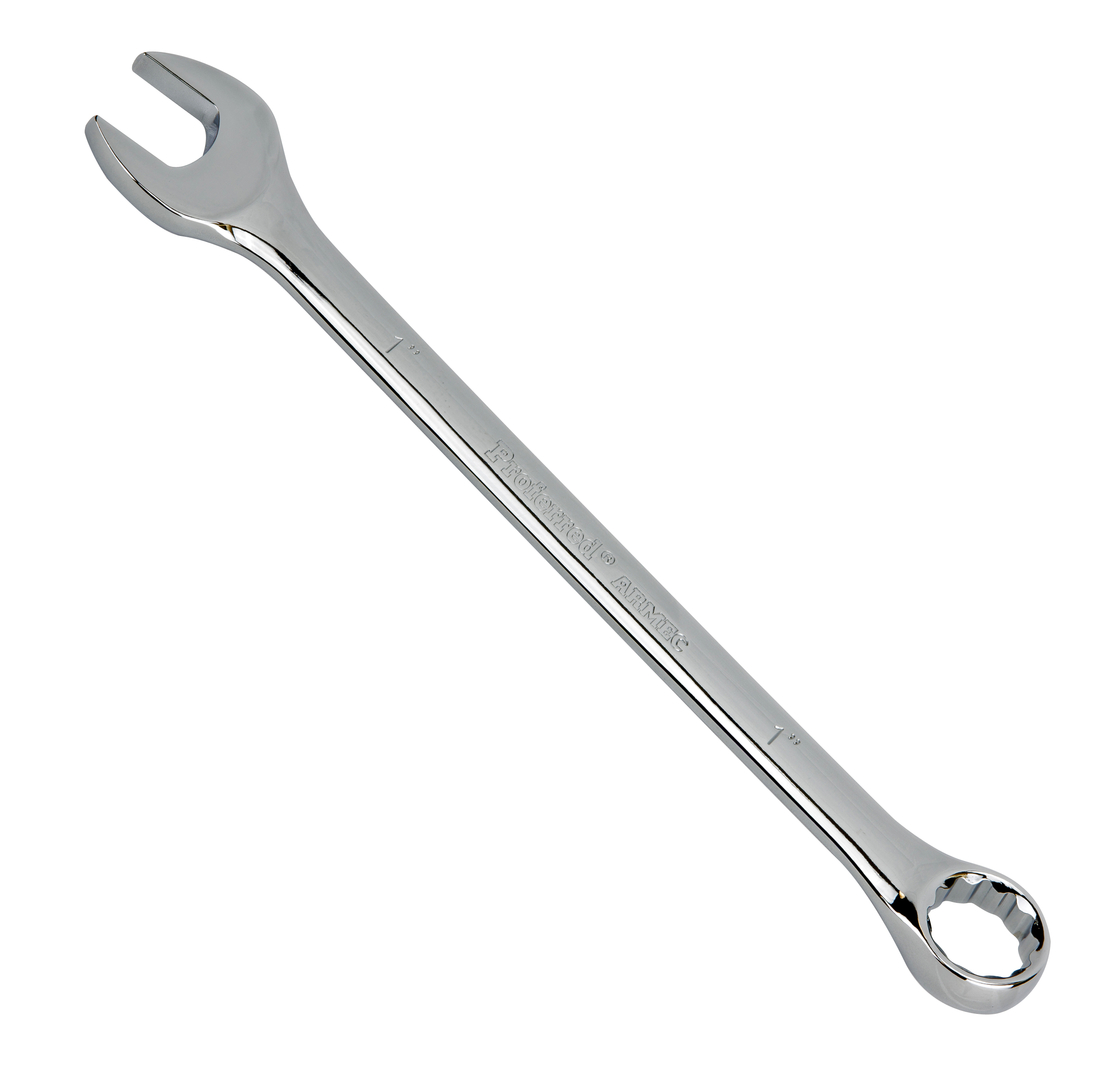PROFERRED COMBINATION WRENCH - 1&quot; CHROME FINISH