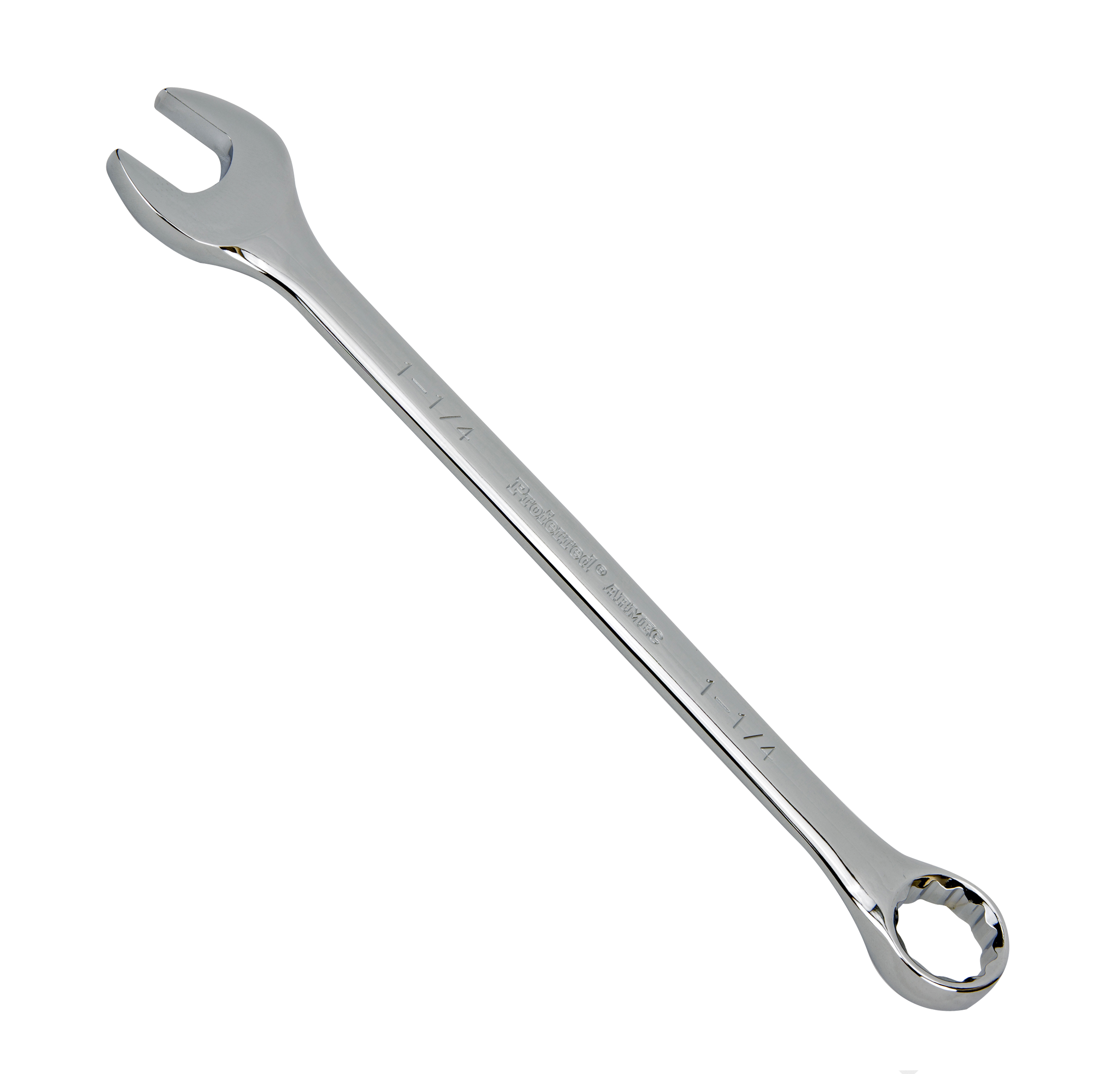 PROFERRED COMBINATION WRENCH - 1 1/4&quot; CHROME FINISH