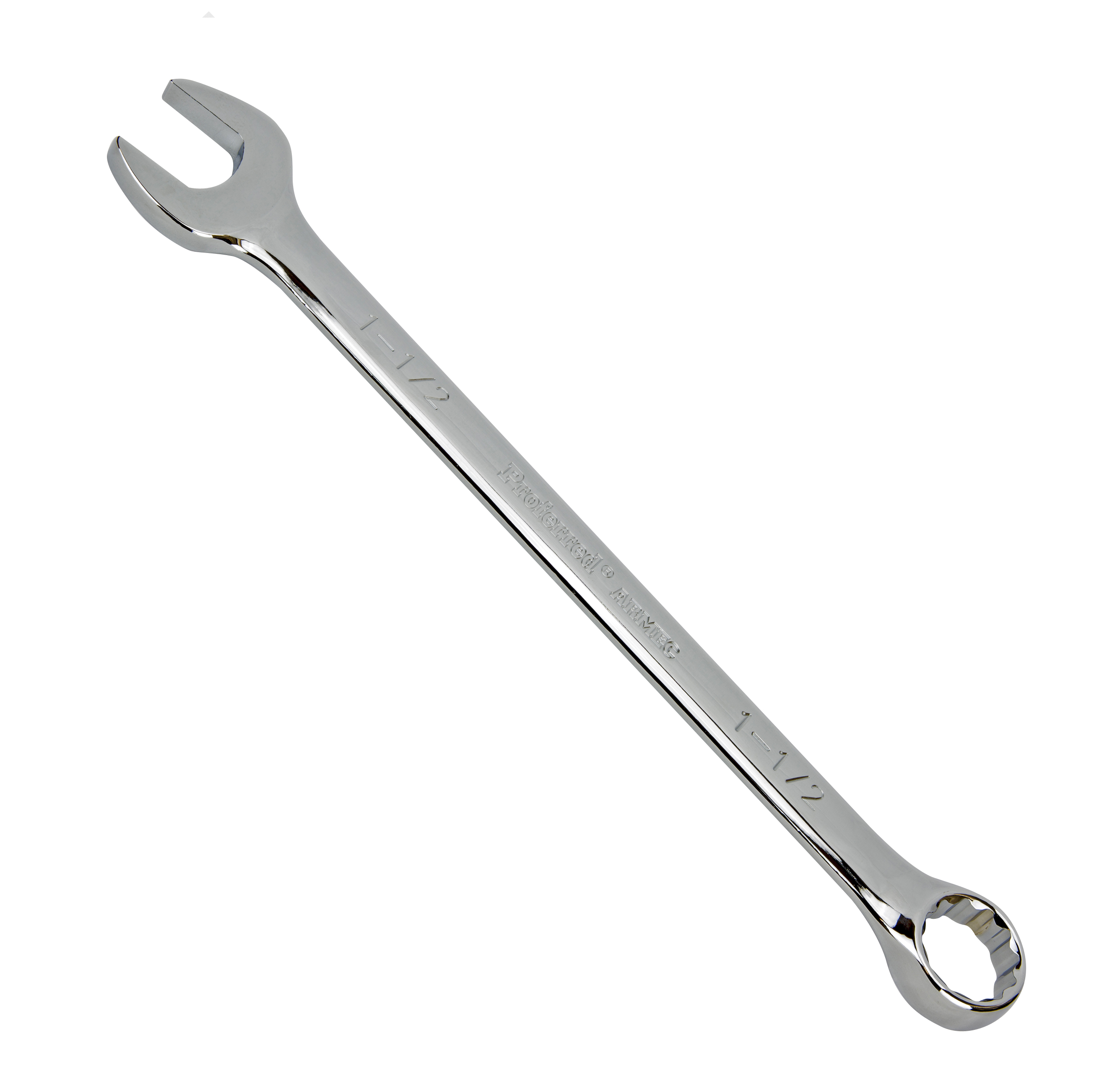 PROFERRED COMBINATION WRENCH - 1 1/2&quot; CHROME FINISH
