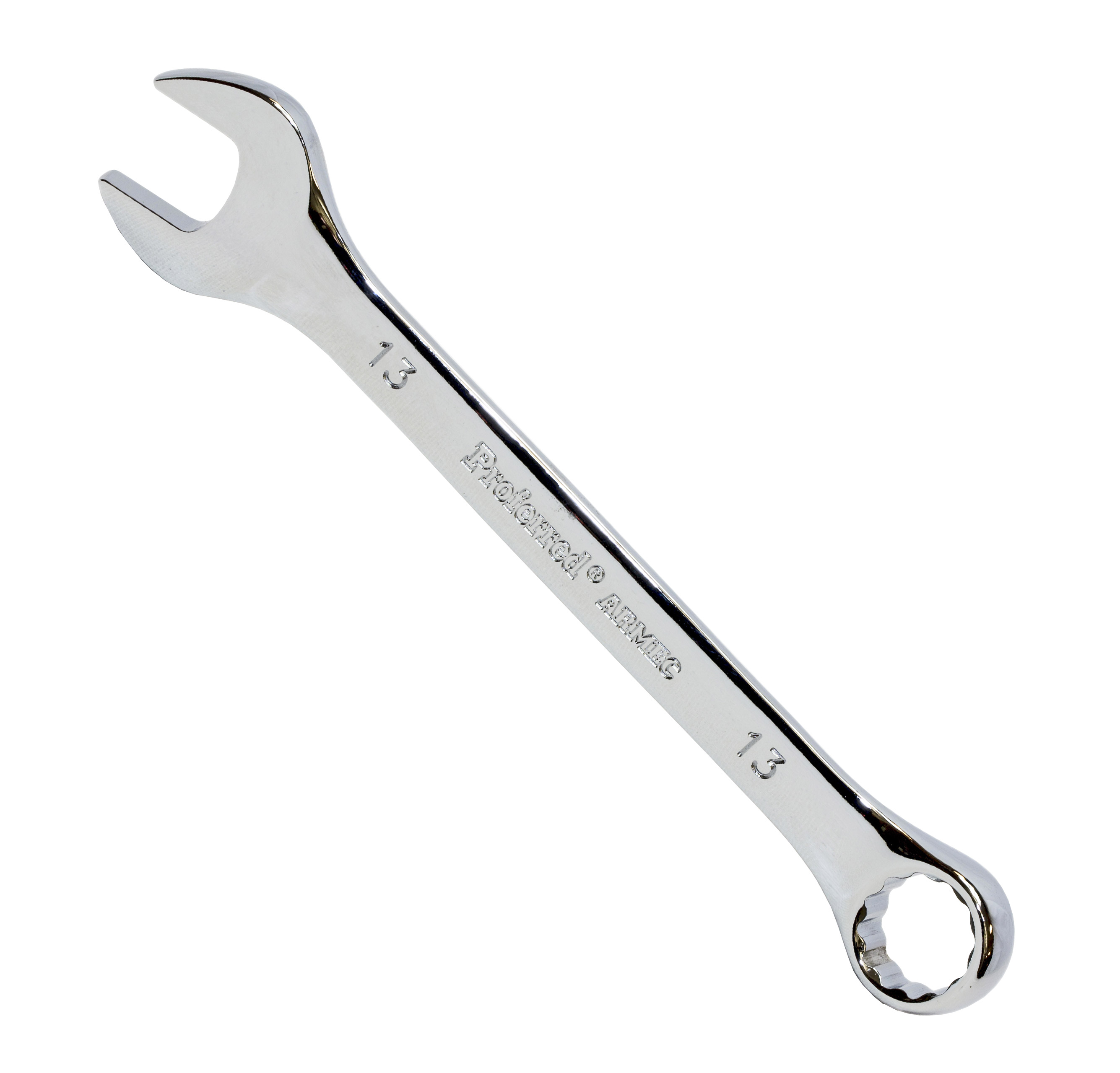 PROFERRED COMBINATION WRENCH, CHROME FINISH - 13MM (1/2&quot;) CHROME FINISH