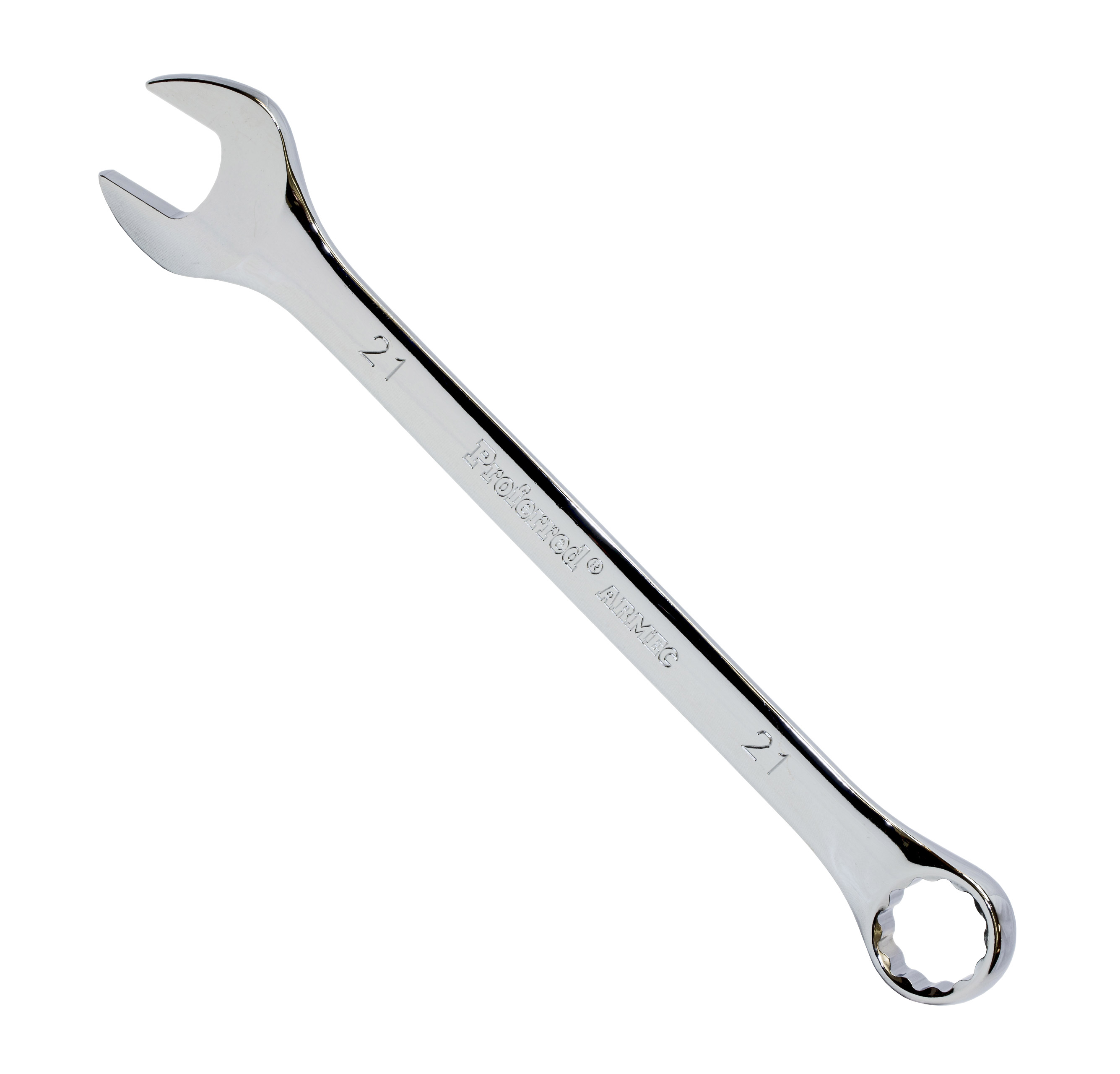 PROFERRED COMBINATION WRENCH, CHROME FINISH - 21MM (13/16&quot;) CHROME FINISH