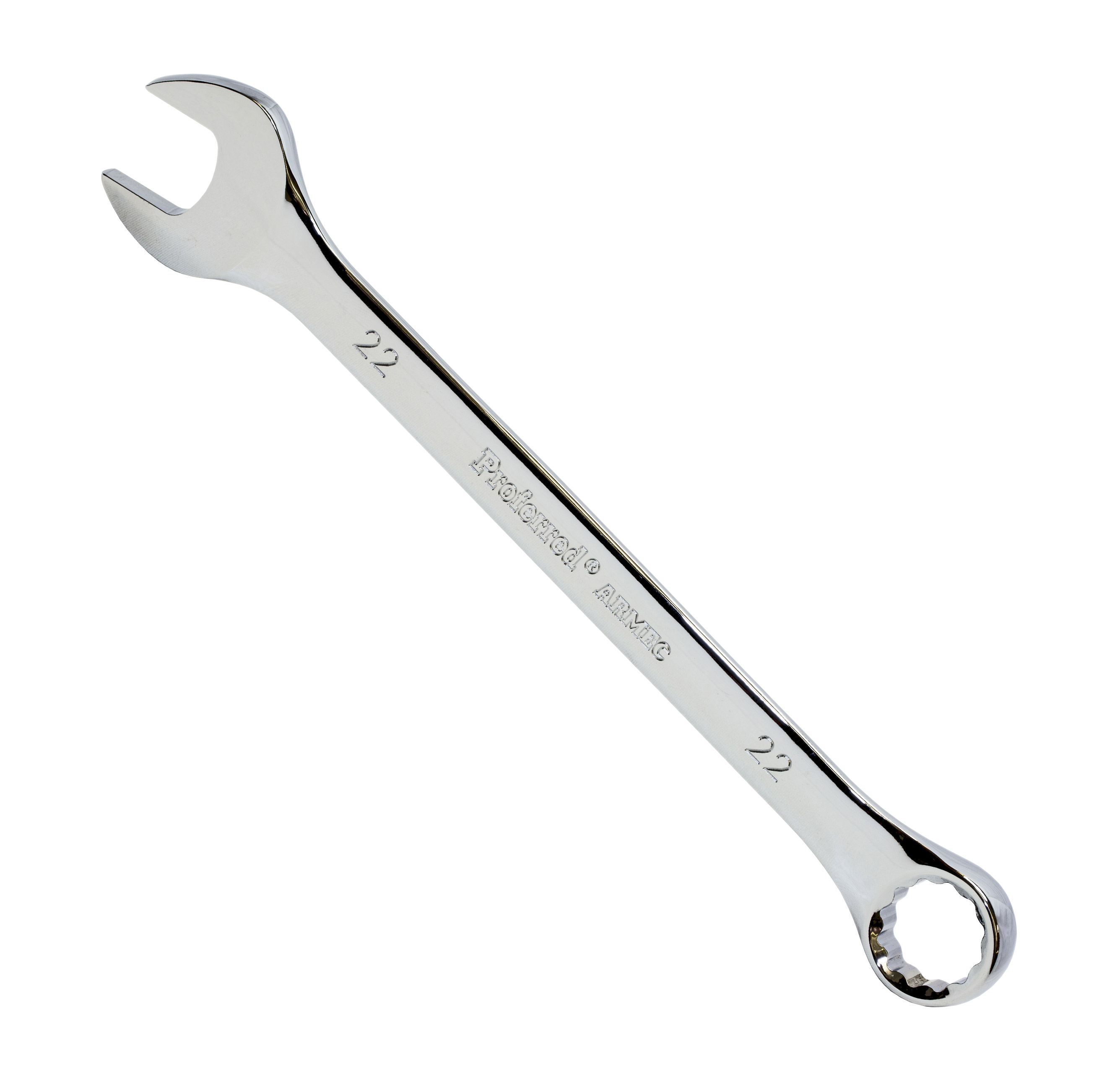 PROFERRED COMBINATION WRENCH, CHROME FINISH - 22MM (7/8&quot;) CHROME FINISH