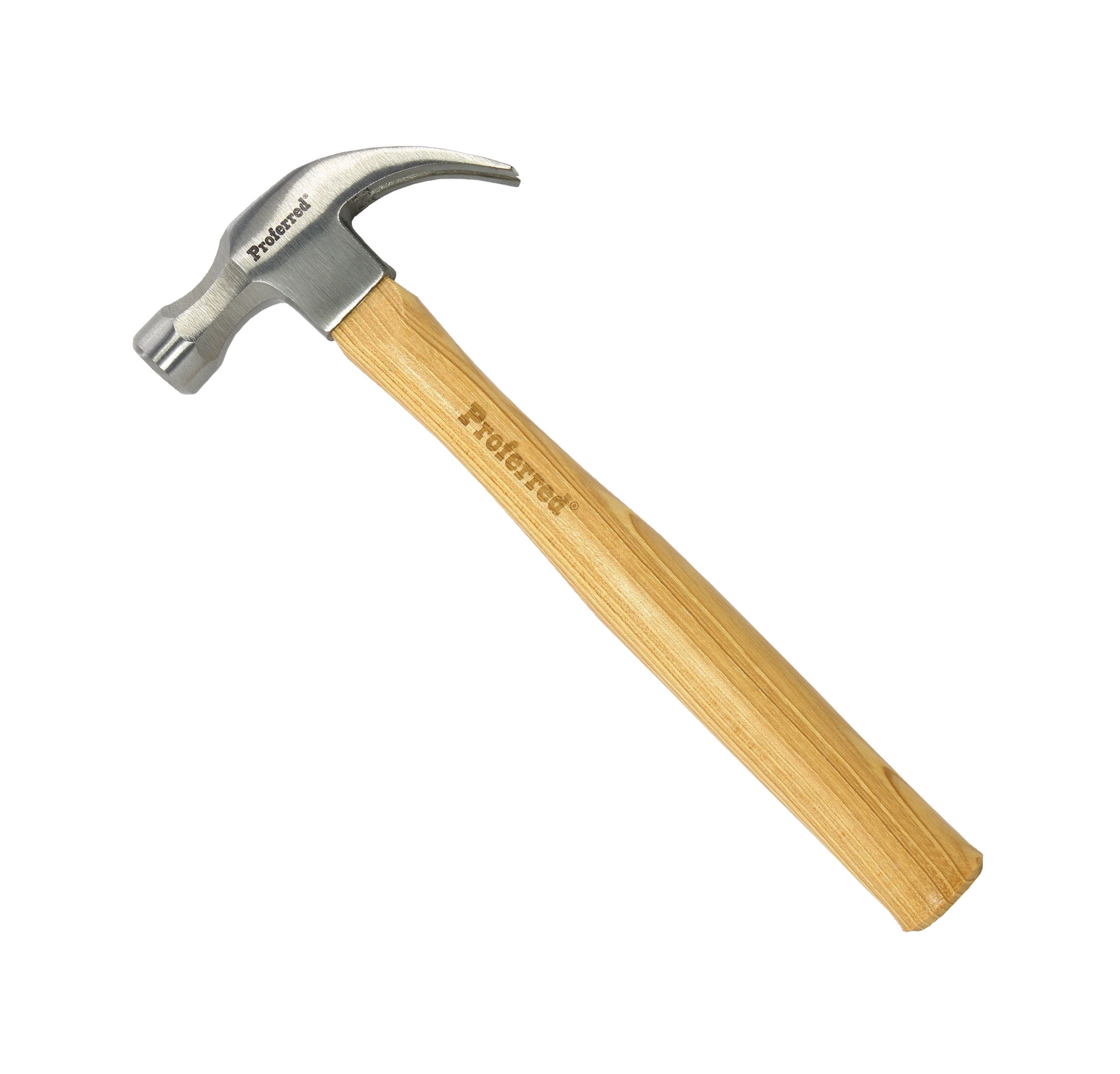 PROFERRED HAMMER, CURVED CLAW, 16OZ - .