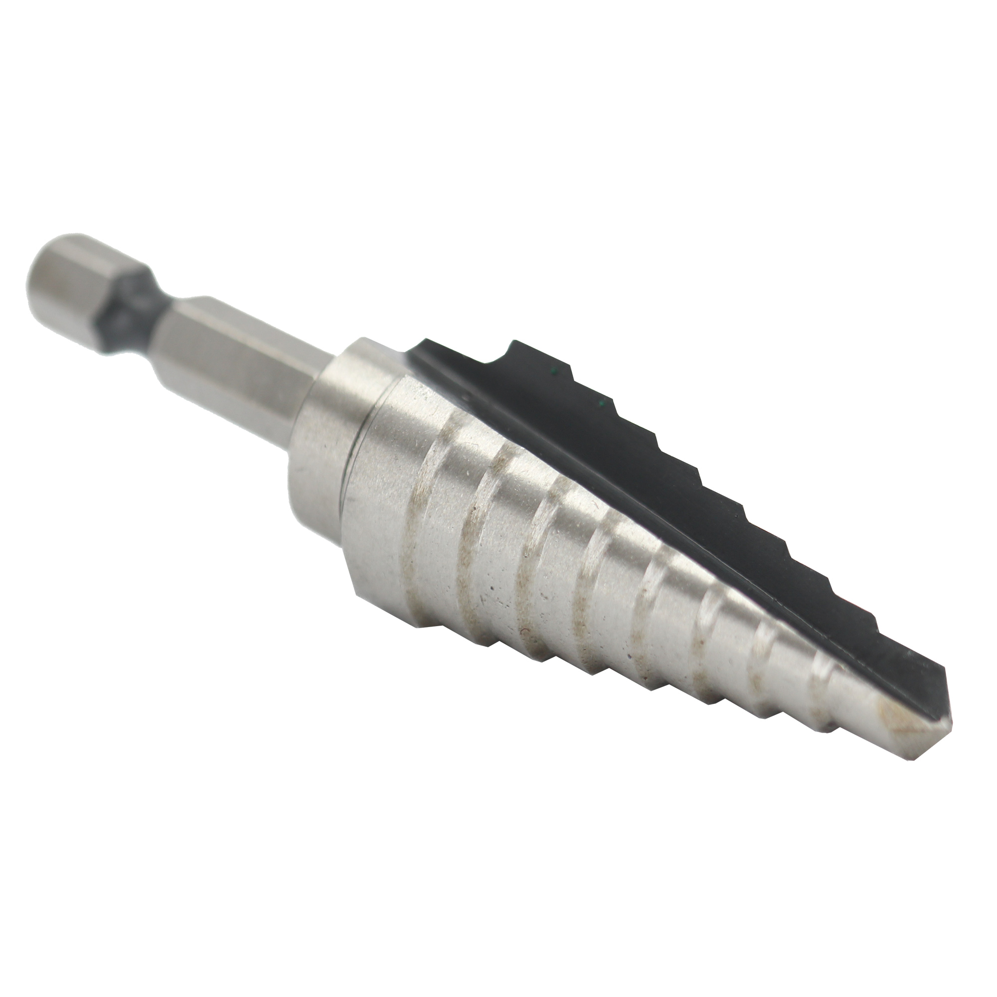 #3 HSS Quick Change Hex Shank Step Drill Bit (1/4" - 3/4" by 1/16")