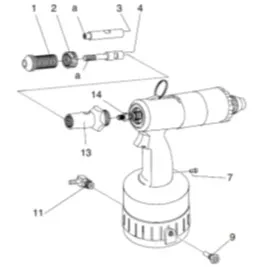 CF-37684 37684, Aro Tool Part, Cylinder/Aro