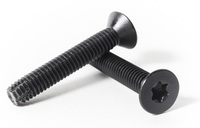 1/4-20X1-3/4 6LOBE TORX T30 FLAT HEAD TYPE F THREAD CUTTING SCREW PHOS OIL WAX