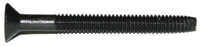 1/4-20X2-1/2 6LOBE TORX T30 FLAT HEAD TYPE F THREAD CUTTING SCREW PHOS OIL WAX