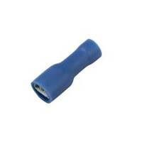CF-494185 Vinyl Push-On Terminal, Female, Fully-Insulated, .187", Blue, 16-14 Ga (100 MIN)