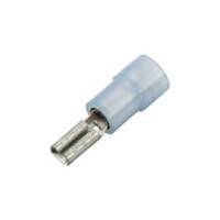 CF-692115 Nylon & Brass Sleeve Push-On Terminal, Female, Partially Insulated, .110", Blue, 16-14 Ga (100 MIN)