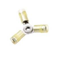 Nylon Y Connector, Yellow, 12-10 Ga (100 MIN)