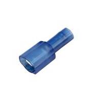 3M 72M-187-20-NL, Nylon Push-On Terminal, Male, Fully Insulated, .187&quot;, Blue, 16-14 Ga (100 MIN)