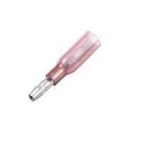 Molex 19164-0010, Perma-Seal™ Heat Shrink &amp; Crimp Bullet Terminal, Male, .157&quot;, Red, 22-18 Ga (SA-2