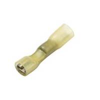 CF-966755LF Lead-Free Heat Shrink & Solder Push-On Terminal, Female, Fully Ins., .250", Yellow, 12-10 Ga (10 MI