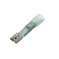 CF-966835LF Lead-Free Heat Shrink & Solder Push-On Terminal, Female, .250", Blue, 16-14 Ga (10 MIN)
