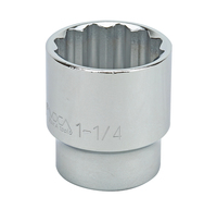 S23240 1/2" DRIVE SAE SOCKET - 1 1/4" STANDARD 12 Point