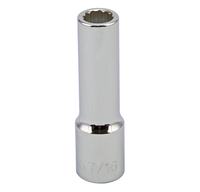 S23314 1/2" DRIVE SAE SOCKET - 7/16" DEEP 12 Point