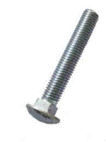 25C100CAR5P 1/4-20 X 1 Grade 5 CARRIAGE BOLT PLAIN
