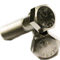 100UNS175HCSS6 1" - 14 X 1 3/4" HEX CAP SCREWS FINE(UNS) STAINLESS STEEL A4 (316)