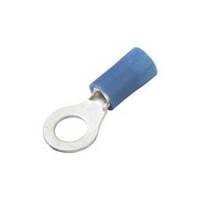 Vinyl Ring Terminal, 4 Stud, Blue, 16-14 Ga (100 MIN)