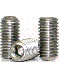 25F125SSSS 1/4" - 28 X 1 1/4" SOCKET SET SCREWS CUP POINT FINE STAINLESS STEEL A2 (18-8)
