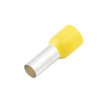 CF-704161 Insulated Wire Ferrule, Yellow, 4 Ga (25mm sq), 0.63" (16mm) Pin Length (100 MIN)