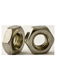 10CMSNS-PKG #10 - 24 X  HEX MACHINE SCREW NUTS COARSE STAINLESS STEEL A2 (18-8)