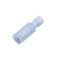 Nylon Bullet Connector, Male, Fully Insulated, .156", Blue, 16-14 Ga (100 MIN)