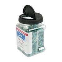 Heat Shrink & Crimp Butt Connector Jar, 125pc, Blue, 16-14 Gauge (1 MIN)