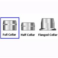 CF-02837-01000 Avdel Avdelok 02837-01000 Full Length Lockbolt Collar; 5/16 Inch (0.313 Inch), Aluminum, Plain Fin