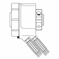 Huck 7142 Hydraulic Riveter; 1.375 Inch Stroke