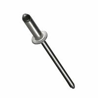 Pop Easy Entry Rivets, ESD43BS Blind Rivets; 1/4 Inch, (0.2500 Inch), ( 4.49-4.49mm), Dome Head, S