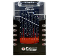 PROFERRED HSS DRILL BIT SETS - 29 Piece M2 HSS Jobber Drill Bit Set (Box Case)