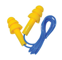 SILICONE PLUGS WITH CORD EAR PROTECTION