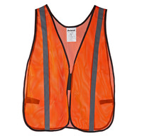 HIGH VISIBILITY VEST ORANGE U