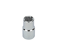 1/2" DRIVE SAE SOCKET - 1/2" STANDARD 12 Point