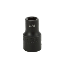 IMPACT 1/2" DRIVE SAE SOCKET - 3/8" IMPACT 6 Point