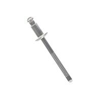 Huck Grip-Rite SBS614L Blind Rivet; 3/16 Inch, (0.187 Inch), (0.751 - 0.875 Inch Grip), Large Flan