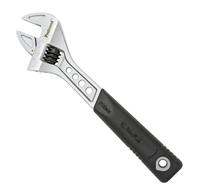 T06003 PROFERRED TIGER PAW ADJUSTABLE WRENCH W/ PADDED HANDLE, MATTE FINISH - 8",MATTE
