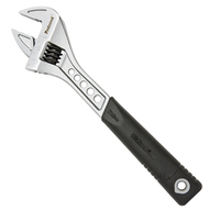 PROFERRED TIGER PAW ADJUSTABLE WRENCH W/ PADDED HANDLE, MATTE FINISH - 10",MATTE