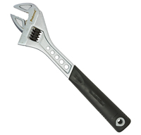 T06005 PROFERRED TIGER PAW ADJUSTABLE WRENCH W/ PADDED HANDLE, MATTE FINISH - 12",MATTE