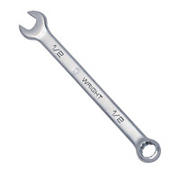 USA COMBINATION WRENCH, CHROME FINISH - 7/16" 12 Point