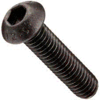 31C200BHS0A-PKG 5/16-18 X 2 BUTTON HEAD SOCKET CAP SCREW ALLOY, NC PLAIN