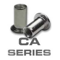 CA-2520SS-140, Sherex, Ca Rivetnut 1/4-20 Unc, [.080-.140Gr] Flat Head, Stainless Steel/Passivated