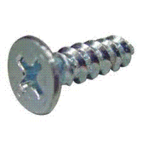 14D250FPSTZ/A-PKG #14 X 2 1/2 SHEET METAL TAPPING SCREW FLAT PHILLIPS ZINC-BLUE