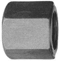 56FHIN0P-PKG 9/16-18 HARDENED HI NUT NF PLAIN