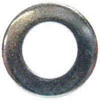 .24NNWSFTZ-PKG M24 METRIC FLAT WASHER, DIN 125 ZINC-BLUE